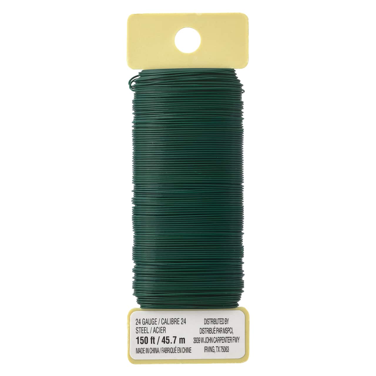 Green Floral Wire,  24 Gauge by Ashland&#xAE;